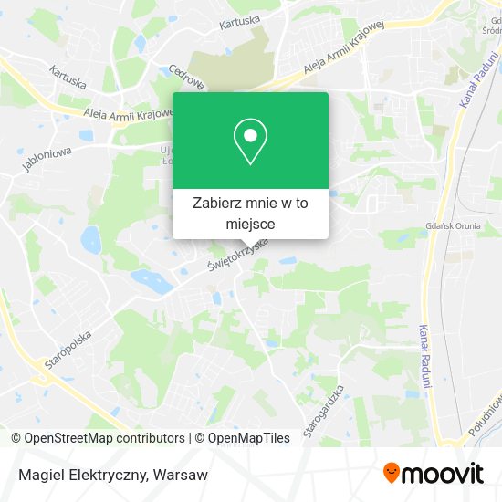 Mapa Magiel Elektryczny