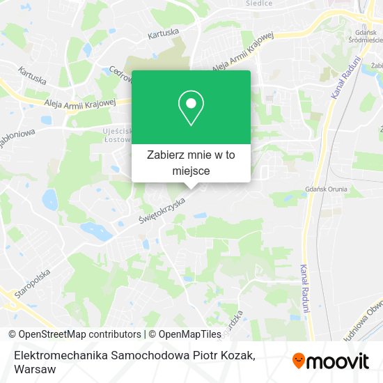 Mapa Elektromechanika Samochodowa Piotr Kozak