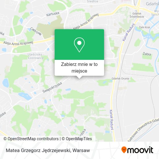 Mapa Matea Grzegorz Jędrzejewski