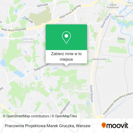 Mapa Pracownia Projektowa Marek Gruczka