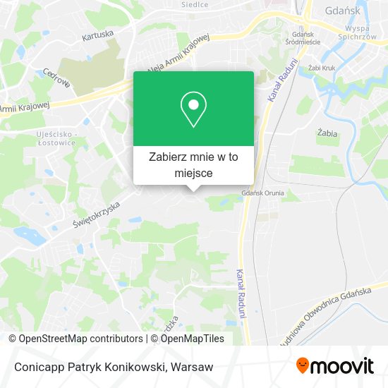 Mapa Conicapp Patryk Konikowski