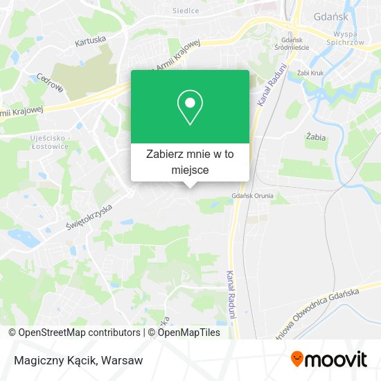 Mapa Magiczny Kącik