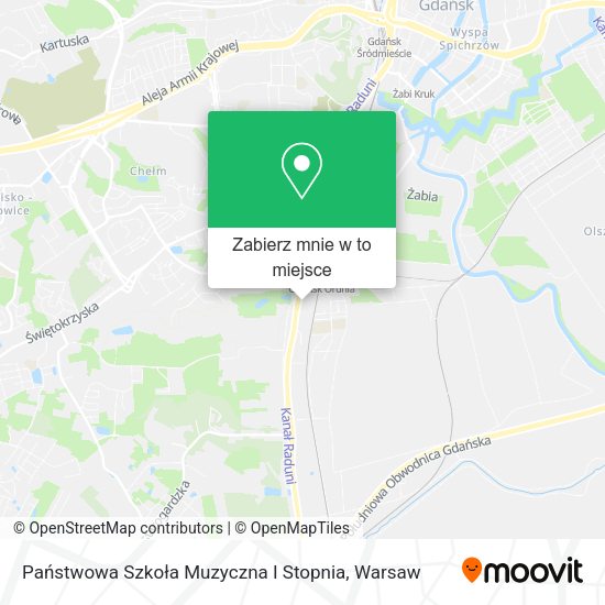 Mapa Państwowa Szkoła Muzyczna I Stopnia