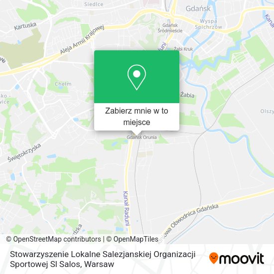 Mapa Stowarzyszenie Lokalne Salezjanskiej Organizacji Sportowej Sl Salos