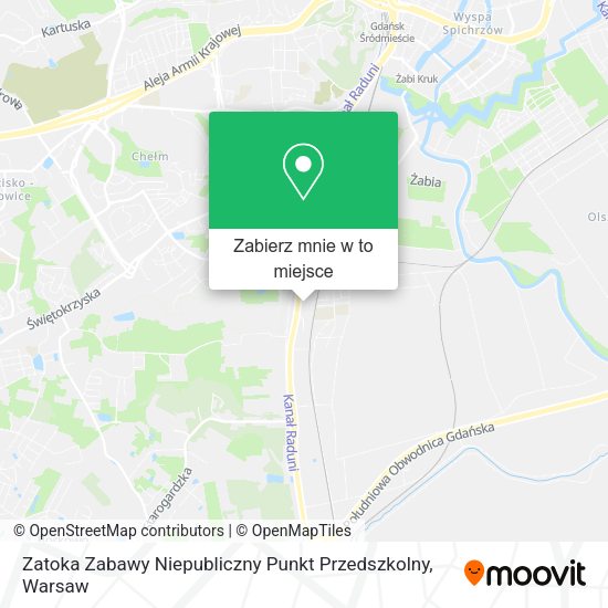 Mapa Zatoka Zabawy Niepubliczny Punkt Przedszkolny