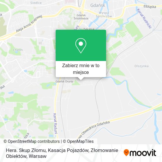 Mapa Hera. Skup Złomu, Kasacja Pojazdów, Złomowanie Obiektów