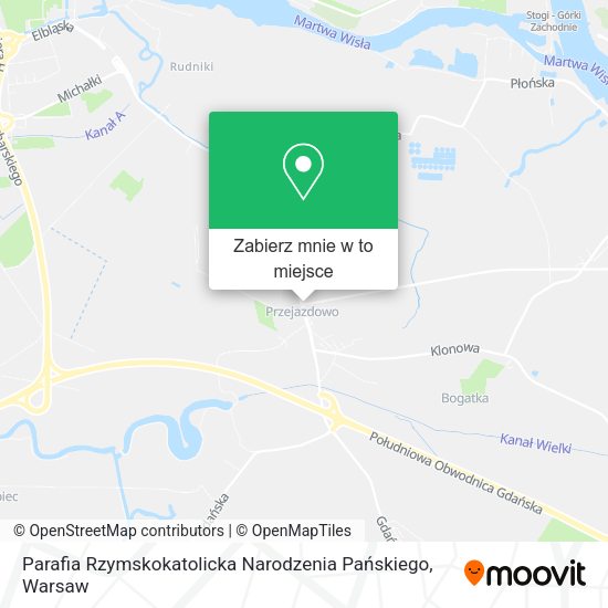 Mapa Parafia Rzymskokatolicka Narodzenia Pańskiego