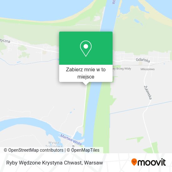 Mapa Ryby Wędzone Krystyna Chwast