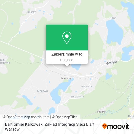 Mapa Bartłomiej Kalkowski Zakład Integracji Sieci Elart