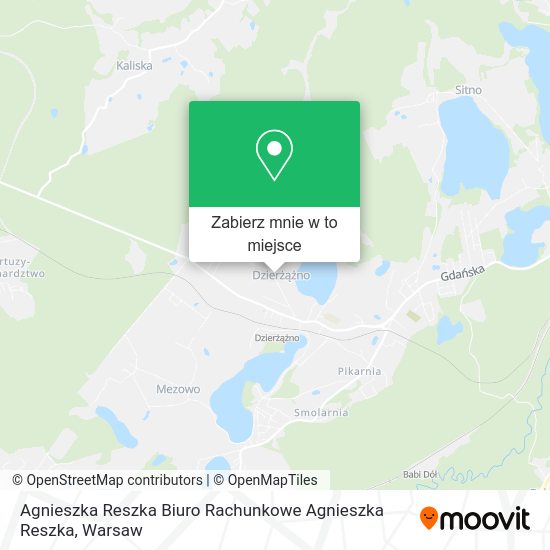 Mapa Agnieszka Reszka Biuro Rachunkowe Agnieszka Reszka