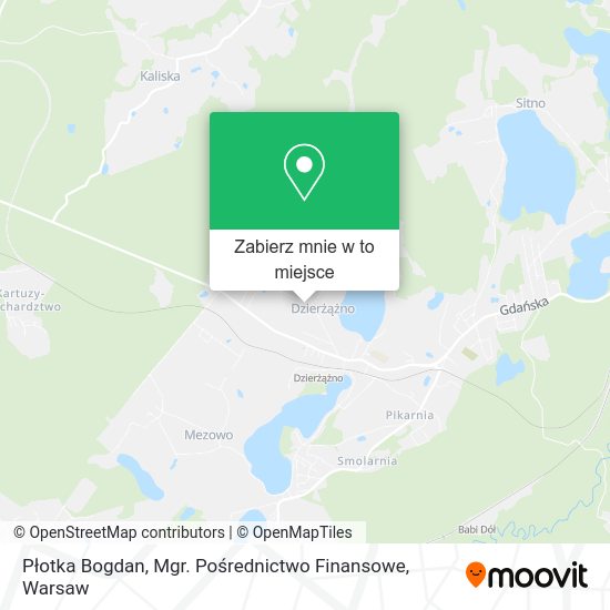 Mapa Płotka Bogdan, Mgr. Pośrednictwo Finansowe