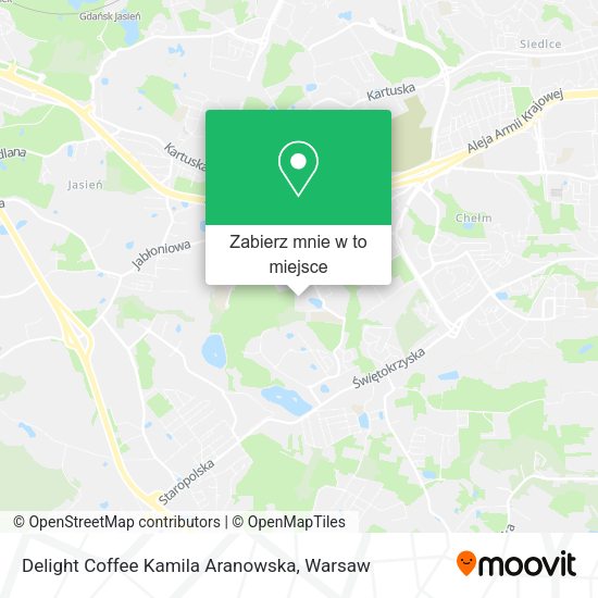 Mapa Delight Coffee Kamila Aranowska