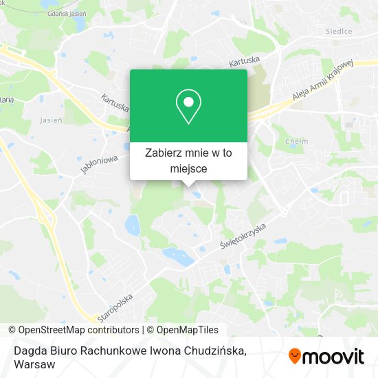 Mapa Dagda Biuro Rachunkowe Iwona Chudzińska