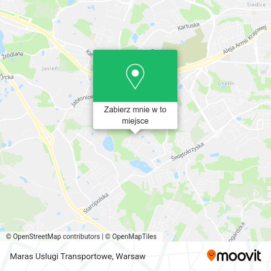 Mapa Maras Uslugi Transportowe