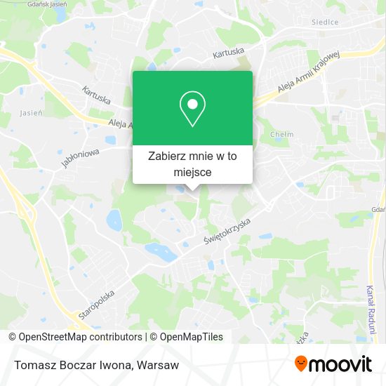 Mapa Tomasz Boczar Iwona