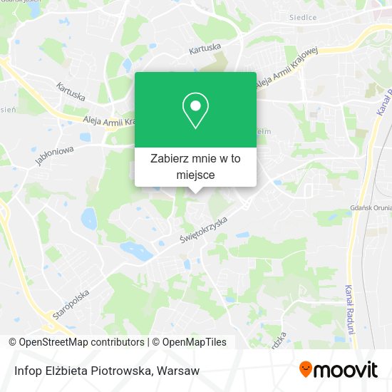 Mapa Infop Elżbieta Piotrowska