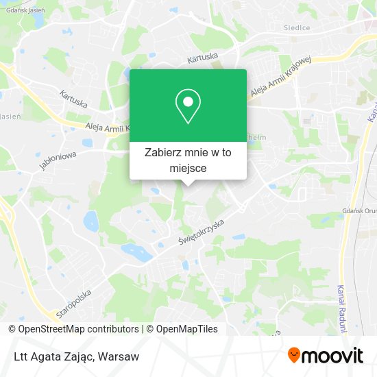 Mapa Ltt Agata Zając