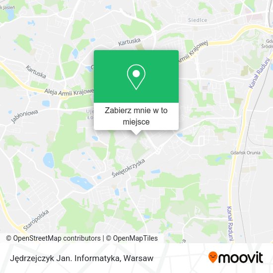 Mapa Jędrzejczyk Jan. Informatyka