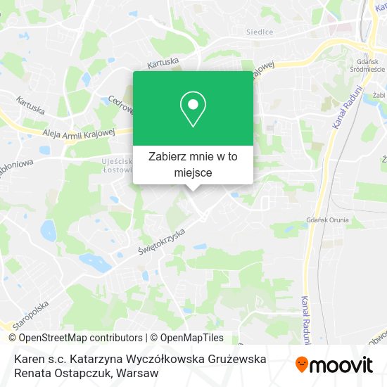 Mapa Karen s.c. Katarzyna Wyczółkowska Grużewska Renata Ostapczuk