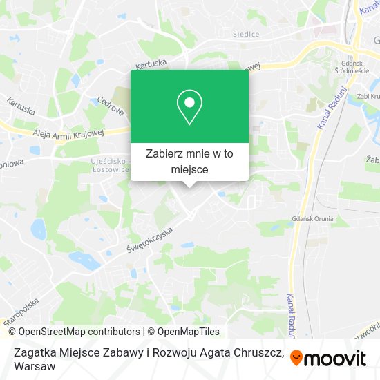 Mapa Zagatka Miejsce Zabawy i Rozwoju Agata Chruszcz