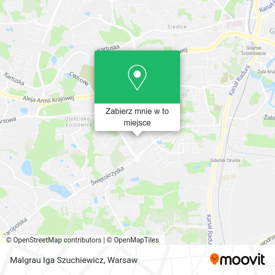 Mapa Malgrau Iga Szuchiewicz