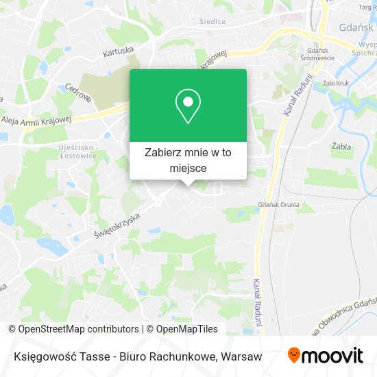 Mapa Księgowość Tasse - Biuro Rachunkowe