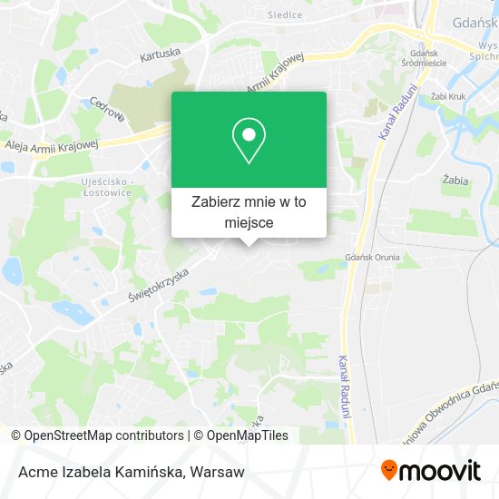 Mapa Acme Izabela Kamińska