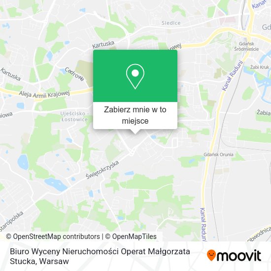 Mapa Biuro Wyceny Nieruchomości Operat Małgorzata Stucka