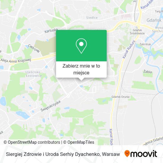 Mapa Siergiej Zdrowie i Uroda Serhiy Dyachenko