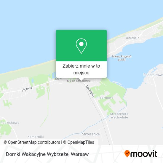 Mapa Domki Wakacyjne Wybrzeże