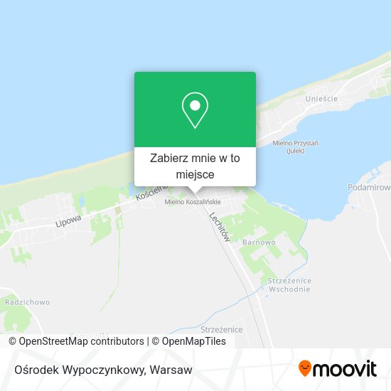 Mapa Ośrodek Wypoczynkowy