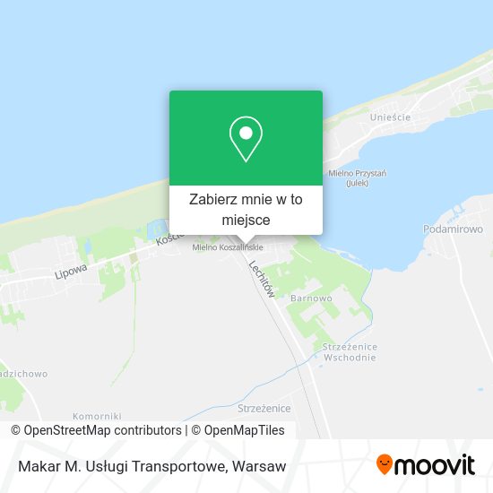 Mapa Makar M. Usługi Transportowe