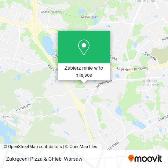 Mapa Zakręceni Pizza & Chleb