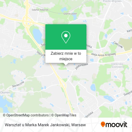 Mapa Warsztat u Marka Marek Jankowski