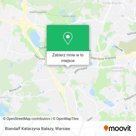 Mapa Biandalf Katarzyna Bałazy