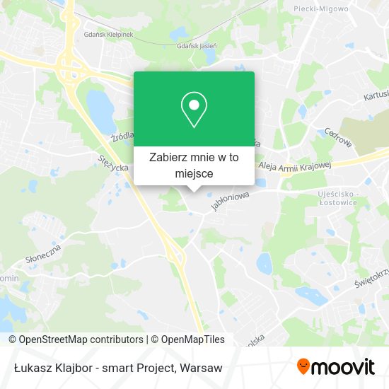 Mapa Łukasz Klajbor - smart Project