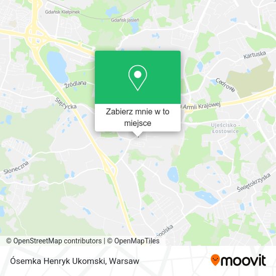 Mapa Ósemka Henryk Ukomski