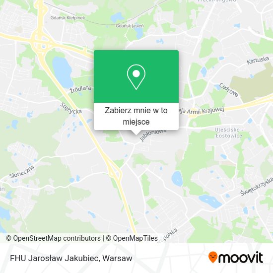 Mapa FHU Jarosław Jakubiec