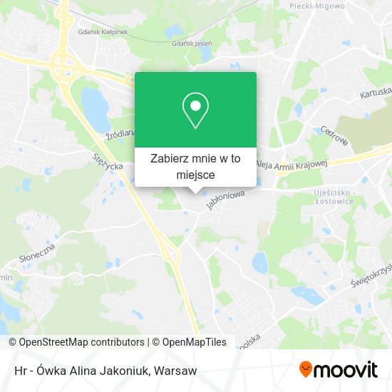 Mapa Hr - Ówka Alina Jakoniuk