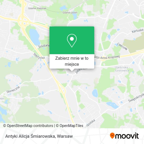 Mapa Antyki Alicja Śmiarowska