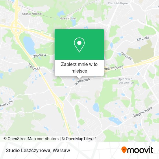 Mapa Studio Leszczynowa