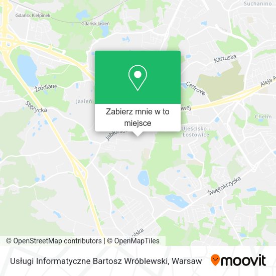 Mapa Usługi Informatyczne Bartosz Wróblewski