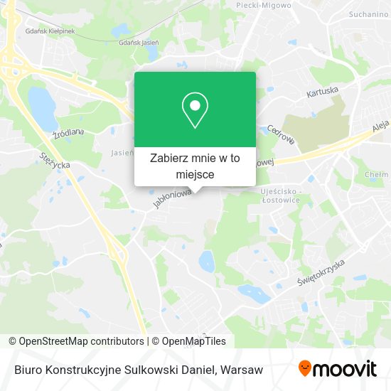 Mapa Biuro Konstrukcyjne Sulkowski Daniel