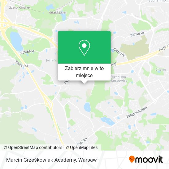 Mapa Marcin Grześkowiak Academy