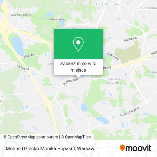 Mapa Modne Dziecko Monika Popakul