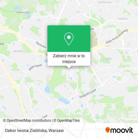 Mapa Dekor Iwona Zielińska