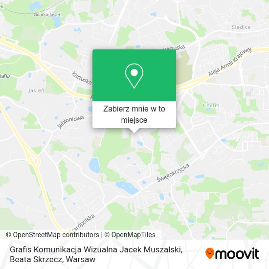 Mapa Grafis Komunikacja Wizualna Jacek Muszalski, Beata Skrzecz