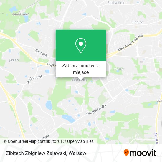 Mapa Zibitech Zbigniew Zalewski