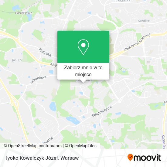 Mapa Iyoko Kowalczyk Józef