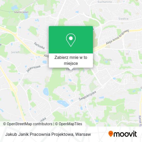 Mapa Jakub Janik Pracownia Projektowa